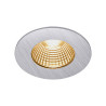 PATTA-I encastre plafond, rond, alu brosse, LED 7,3W 1800-3000K