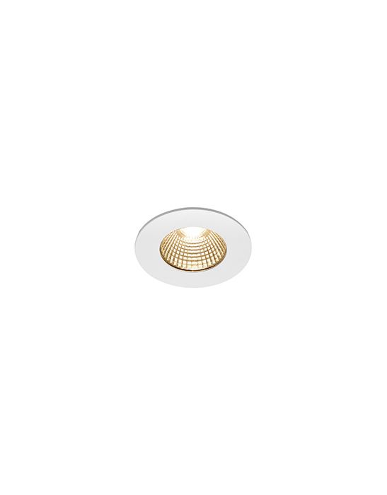PATTA-I encastre plafond, rond, blanc, LED 7,3W 1800-3000K