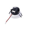 PATTA-I encastre plafond, rond, blanc, LED 7,3W 1800-3000K