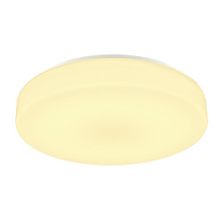 LIPSY 40 plafonnier, drum, blanc, LED 3000/4000K, dimmable