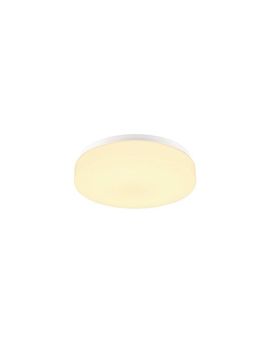LIPSY 30 plafonnier, drum, blanc, LED 3000/4000K, dimmable