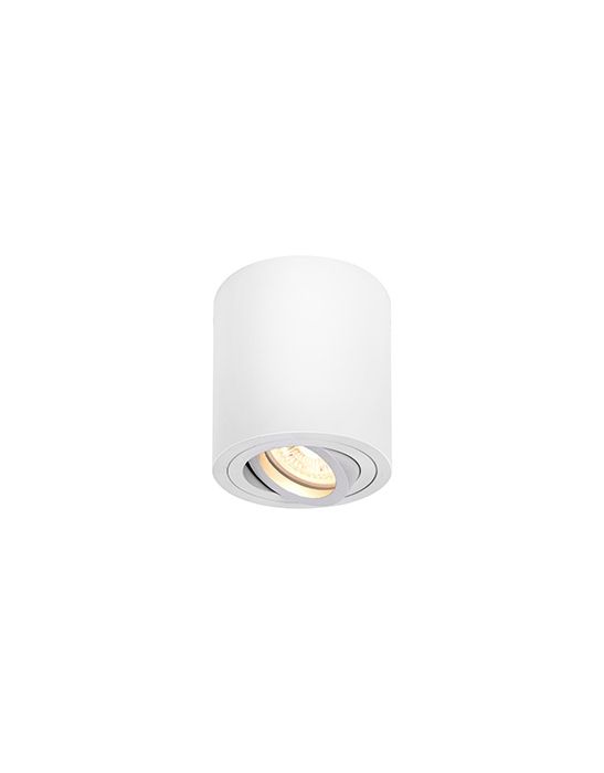 TRILEDO ROND CL plafonnier, blanc, GU10 50W max.