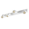 PURI 4 plafonnier, blanc, GU10, max. 4x50W, anneau deco inclus