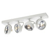 KALU 4, applique/plafonnier, blanc, QPAR111 4x75Wmax.