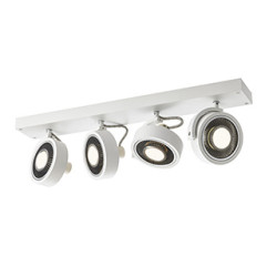 KALU 4, applique/plafonnier, blanc, QPAR111 4x75Wmax.