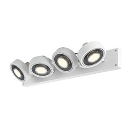 KALU 4, applique/plafonnier, blanc, QPAR111 4x75Wmax.