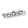 KALU 4, applique/plafonnier, blanc, QPAR111 4x75Wmax.