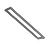 cadre pour systeme Aixlight pendant, cadre 110 cm gris argent