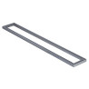 cadre pour systeme Aixlight pendant, cadre 160 cm gris argent