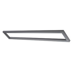 cadre pour systeme Aixlight pendant, cadre 160 cm gris argent