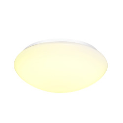 LIPSY 40 plafonnier, dome, blanc, LED 3000/4000K, dimmable