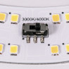 LIPSY 30 plafonnier, dome, blanc, LED 3000/4000K, dimmable