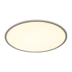 PANEL 60, plafonnier en saillie, gris argent, LED 42W, 3000K, 3150lm