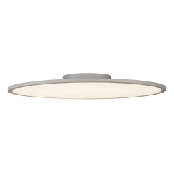 PANEL 60, plafonnier en saillie, gris argent, LED 42W, 3000K, 3150lm