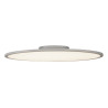 PANEL 60, plafonnier en saillie, gris argent, LED 42W, 3000K, 3150lm