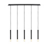 FITU, patere longue 5 passe-fils, noir