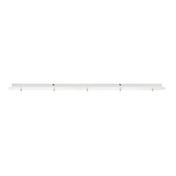 FITU, patere longue 5 passe-fils, blanc