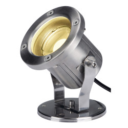 NAUTILUS spot sur piquet, inox 316, LED 9W 3000K, IP55