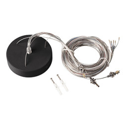Kit de suspension pour MEDO LED, noir, 5m