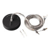 Kit de suspension pour MEDO LED, noir, 5m
