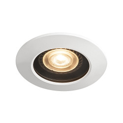VARU encastre, noir/blanc, GU10 5,5W max., IP65