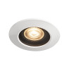 VARU encastre, noir/blanc, GU10 5,5W max., IP65