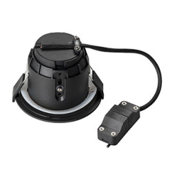 VARU encastre, noir, GU10 5,5W max., IP65