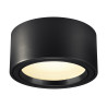 FERA 25, 2000lm, rond, noir, LED 21W, 3000K