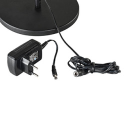 KARPO TL lampe a poser, noir, LED 6,5W 3000K, 330lm