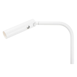 KARPO FL lampadaire, blanc, LED 6,5W 3000K, 400lm