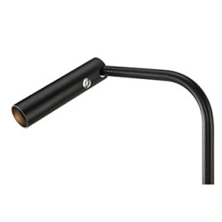 KARPO FL lampadaire, noir, LED 6,5W 3000K, 330lm