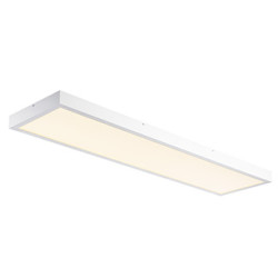 PANEL plafonnier en saillie, blanc, LED 45W, 3000K, 1200x300mm