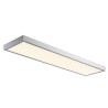 PANEL plafonnier en saillie, gris argent, LED 45W, 3000K, 1200x300mm