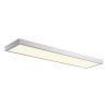 PANEL plafonnier en saillie, gris argent, LED 45W, 4000K, 1200x300mm
