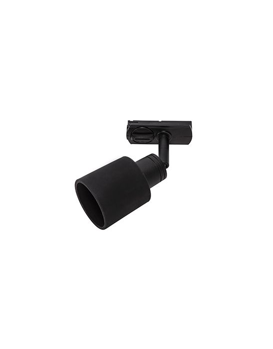 PURI TRACK, verre noir, GU10, max. 50W, adaptateur 1 allumage inclus