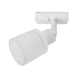 PURI TRACK, verre blanc, GU10, max. 50W, adaptateur 1 allumage inclus
