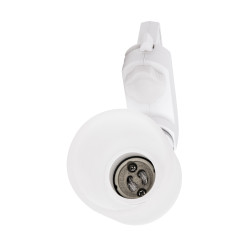 PURI TRACK, verre blanc, GU10, max. 50W, adaptateur 3 allumages inclus