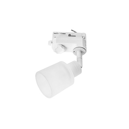 PURI TRACK, verre blanc, GU10, max. 50W, adaptateur 3 allumages inclus