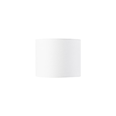 FENDA, abat-jour textile blanc, diametre 20 cm
