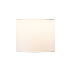 FENDA, abat-jour textile blanc, diametre 20 cm