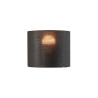 abat-jour FENDA textile noir/cuivre, diametre 20 cm