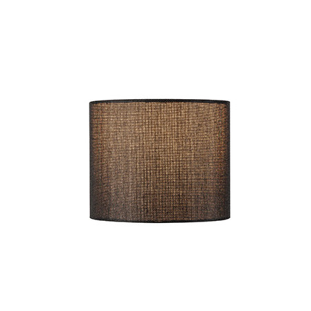 abat-jour textile noir, FENDA DIAMETRE 20 cm