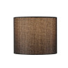 abat-jour textile noir, FENDA DIAMETRE 20 cm