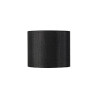 abat-jour textile noir, FENDA DIAMETRE 20 cm