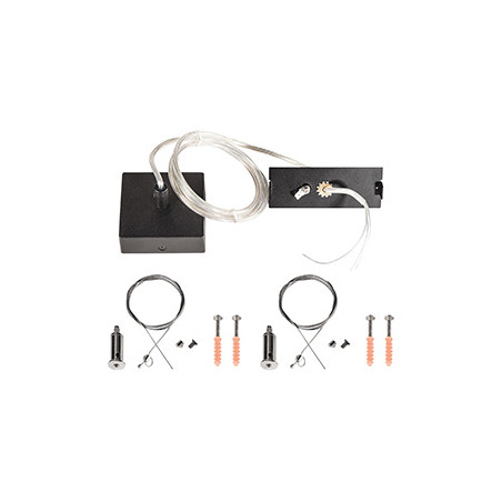 Kit de suspension TEC KALU, noir