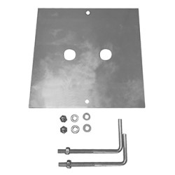 Kit fixation beton pour SQUARE POLE