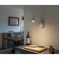 DIO FLEX PLATE QPAR51, applique, blanche
