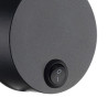 DIO FLEX PLATE QPAR51, applique, noire