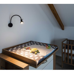 DIO FLEX PLATE QPAR51, applique, noire