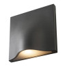 VILUA L, applique, anthracite, 3000K, IP54, 100 degres, 810lm